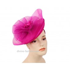 Mujer&apos;s Church Hat  Derby hat  Purple  White  Hot Pink  Black  GJ51  eb-29849037